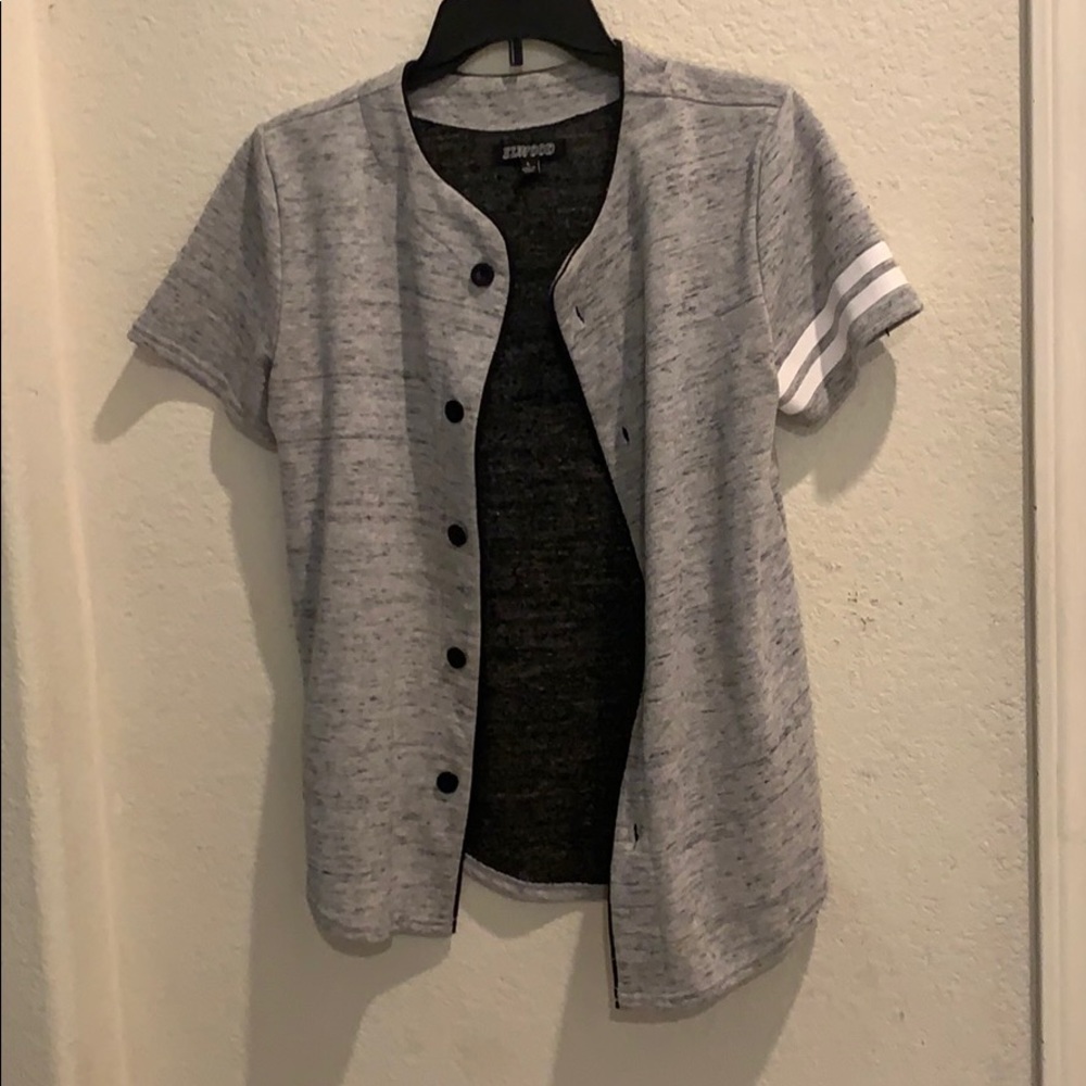 Button down t-shirt